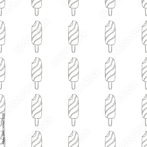 Coloring seamless pattern. Print for cloth design, textile, fabric, wallpaper
