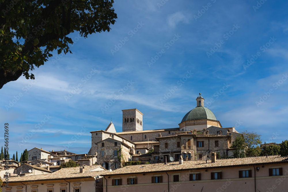 Assisi, Kuppel der Kathedrale San Rufino