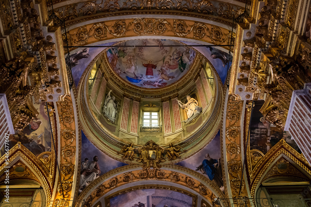Inside the Church of Santo Stefano in Lavagna