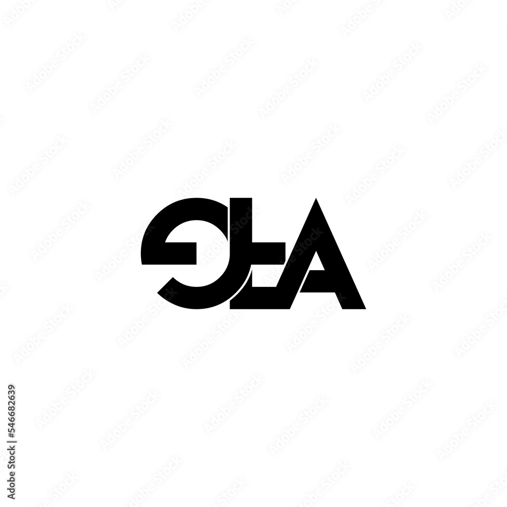 eta letter initial monogram logo design eta letter initial monogram logo design