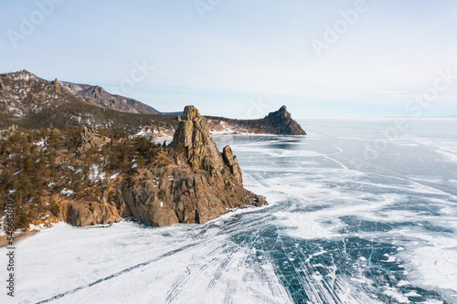 Beautiful Frozen Lake  photo