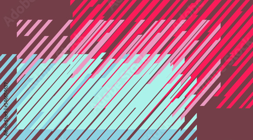 Colorful abstract geometric background with diagonal stripes