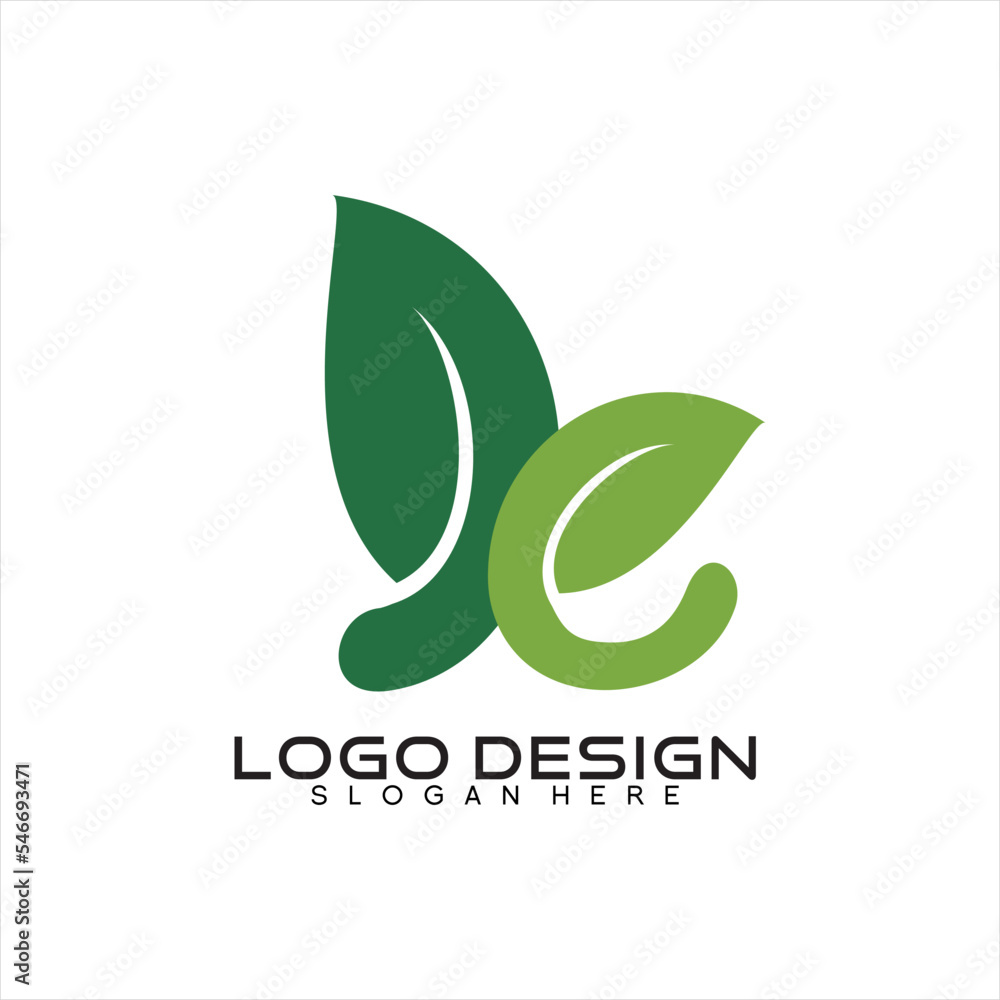 Leaf vector logo design with abstract letter X concept. Leaf vector logo design with abstract letter X concept.