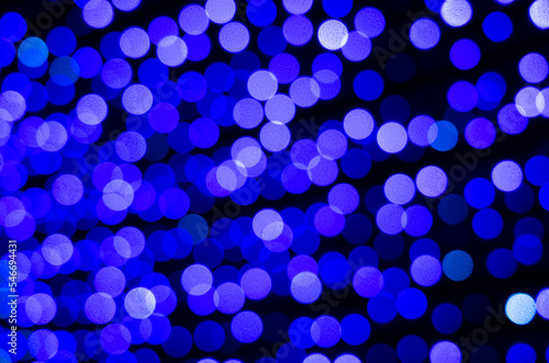 illuminated bokeh background