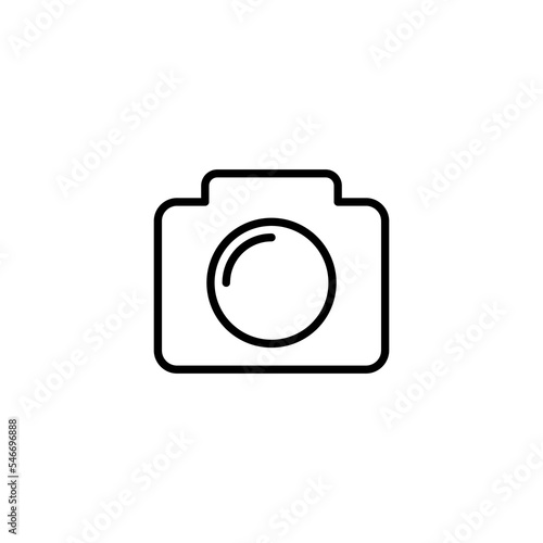 Camera icon vector illustration. photo camera sign and symbol. photography icon.