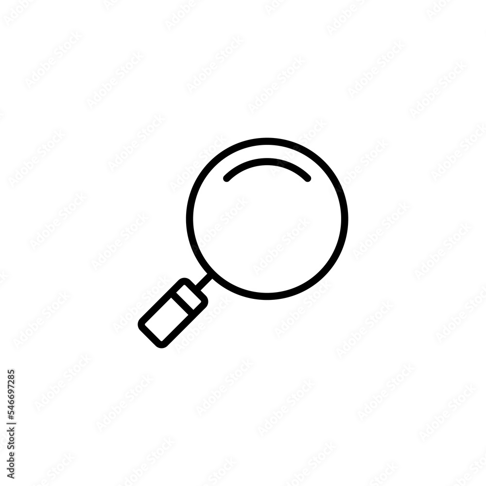 Search icon vector illustration. search magnifying glass sign and symbol Search icon vector illustration. search magnifying glass sign and symbol
