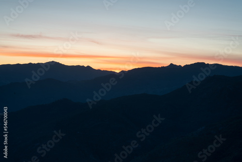 Mountains Silhouette