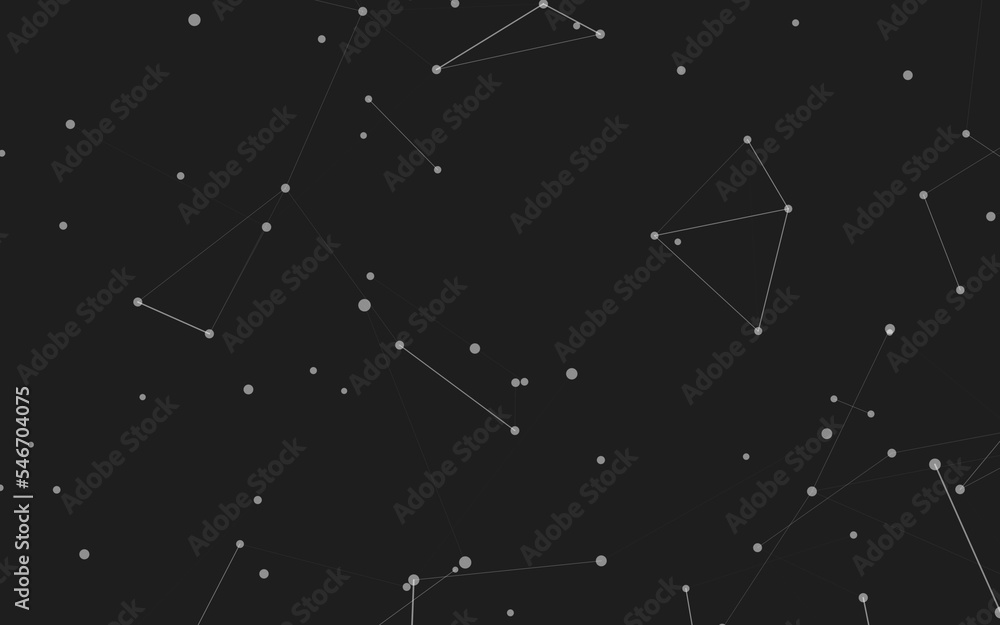 Abstract background. Molecules technology with polygonal shapes, connecting dots and lines. Connection structure. Big data visualization. Abstract background. Molecules technology with polygonal shapes, connecting dots and lines. Connection structure. Big data visualization.