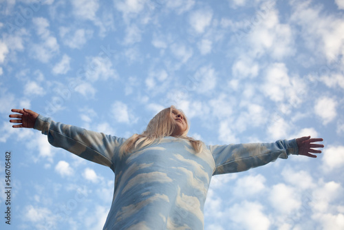 Stretching across the sky