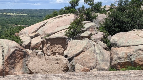 rocks in the mountains