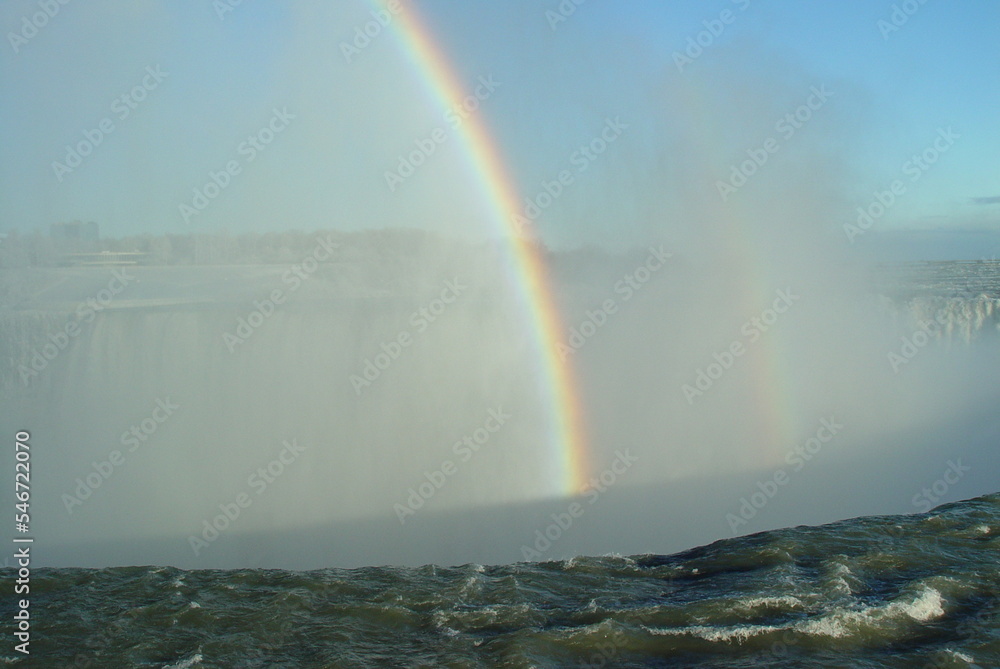 Fototapeta premium Niagra Falls Rainbow