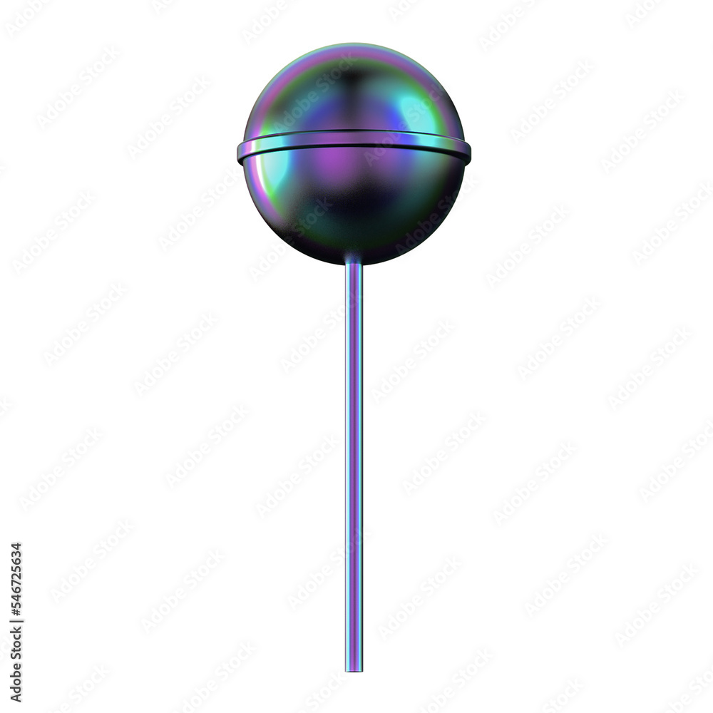 3d lollypop violet 3d lollypop violet