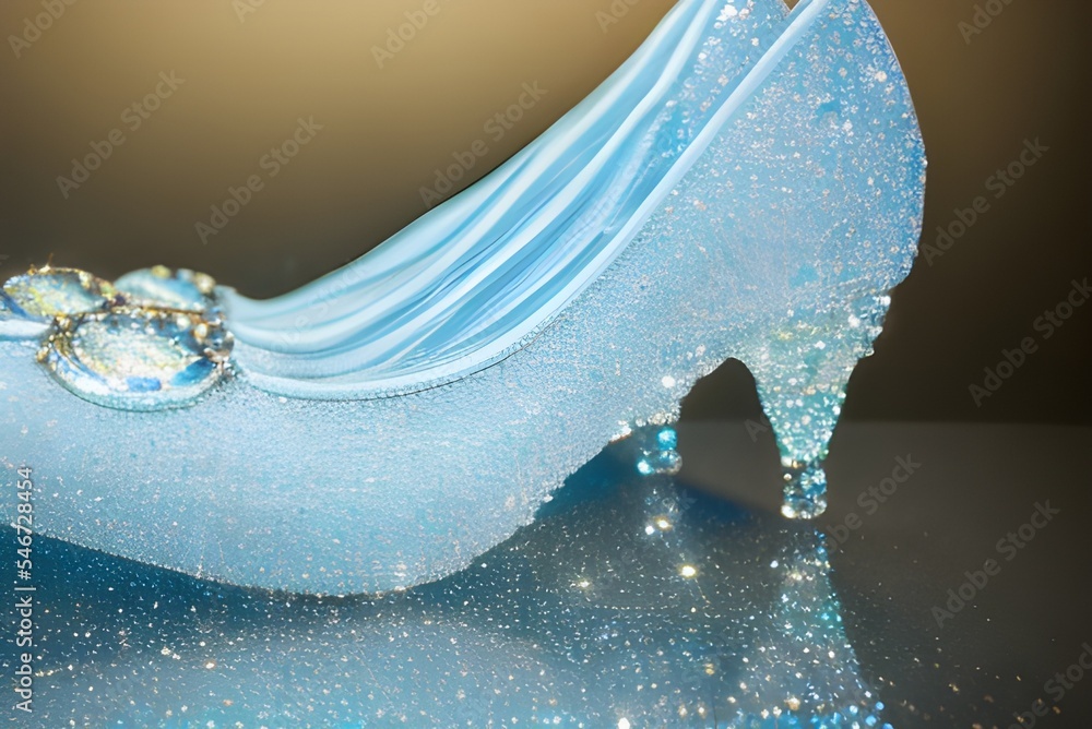 Obraz premium シンデレラのガラスの靴