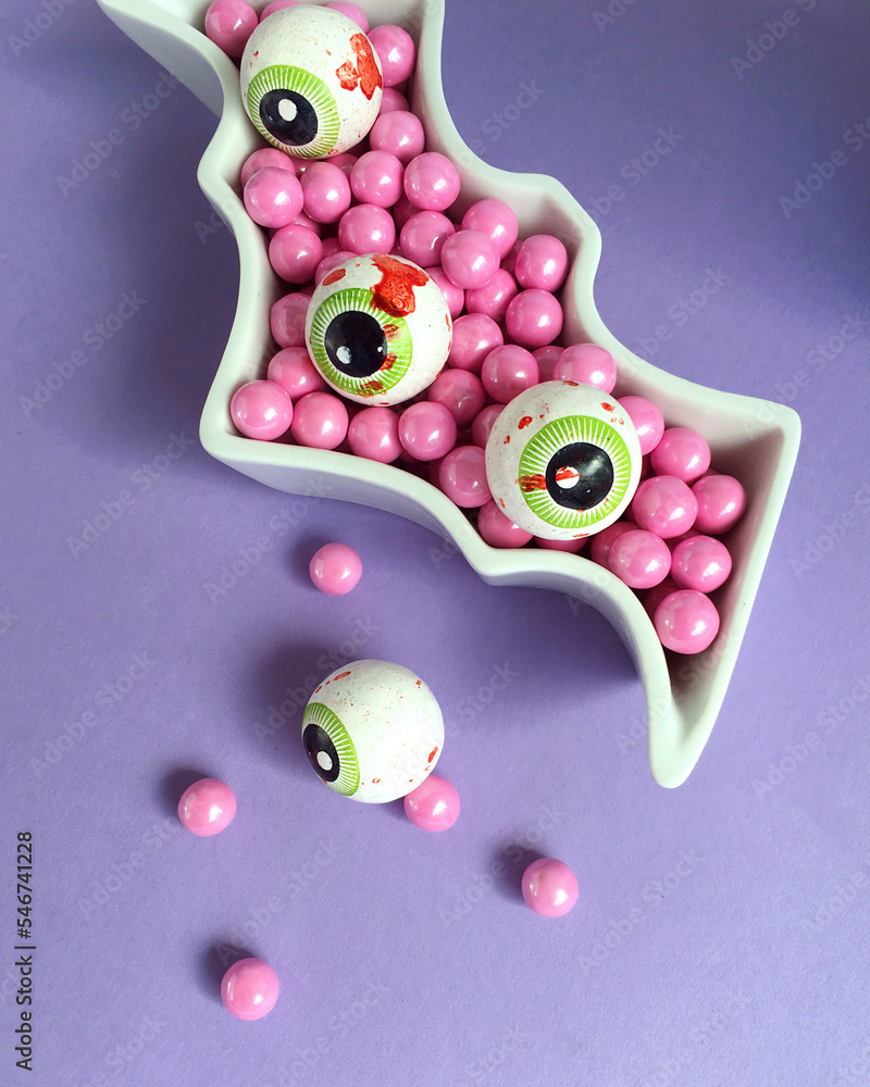 pastel goth bat candy Stock Photo Adobe Stock