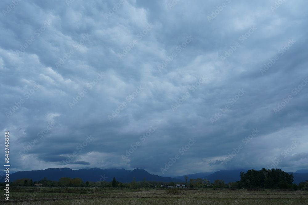 clouds in the sky