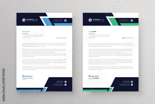 Professional business letterhead corporate identity stylish company invoice and cover design a4 size 