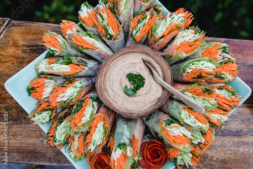 Catering for an event 