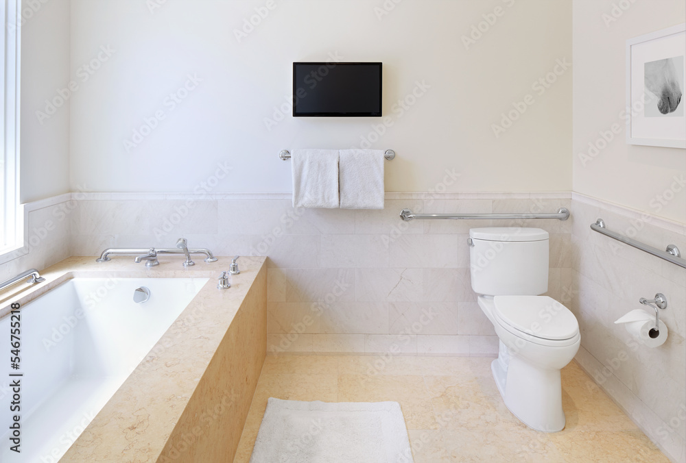 ADA compliant bathtub in bathroom ADA compliant bathtub in bathroom