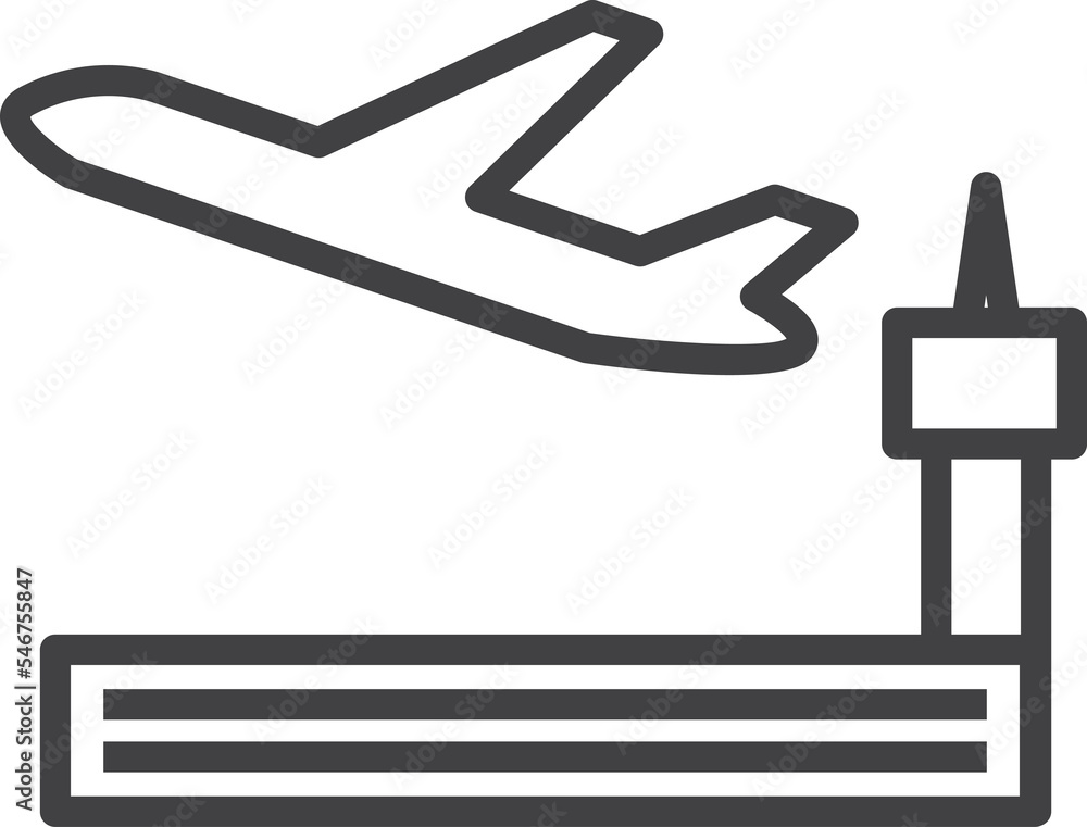 airport Buildings city  vector illustration 