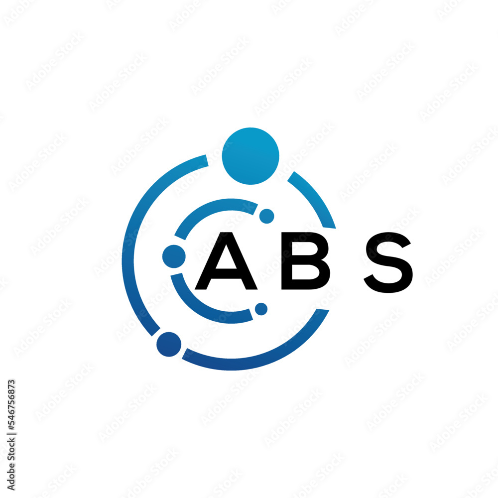 ABS letter logo design on black background. ABS creative initials letter logo concept. ABS letter design. ABS letter logo design on black background. ABS creative initials letter logo concept. ABS letter design.