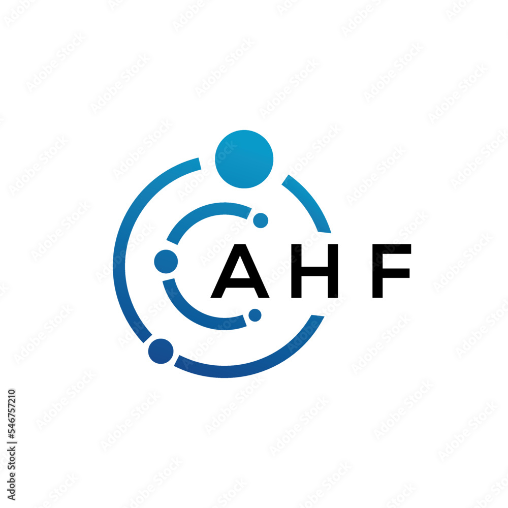 AHF letter logo design on black background. AHF creative initials letter logo concept. AHF letter design. AHF letter logo design on black background. AHF creative initials letter logo concept. AHF letter design.