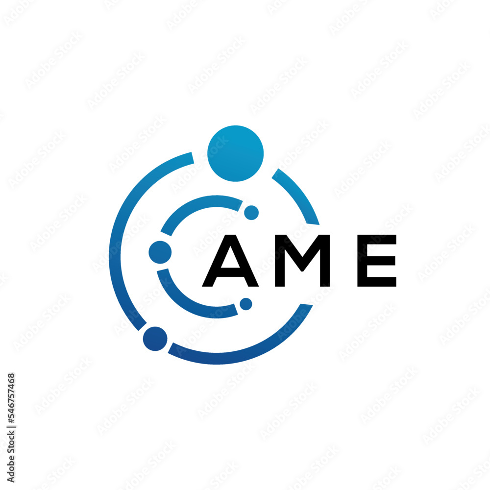 AME letter logo design on black background. AME creative initials letter logo concept. AME letter design. AME letter logo design on black background. AME creative initials letter logo concept. AME letter design.