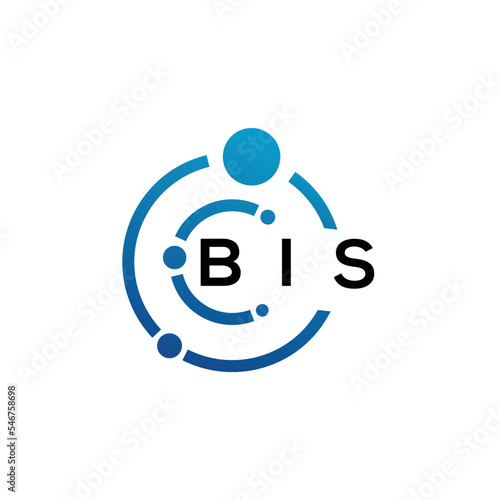 BIS letter logo design on white background. BIS creative initials letter logo concept. BIS letter design.