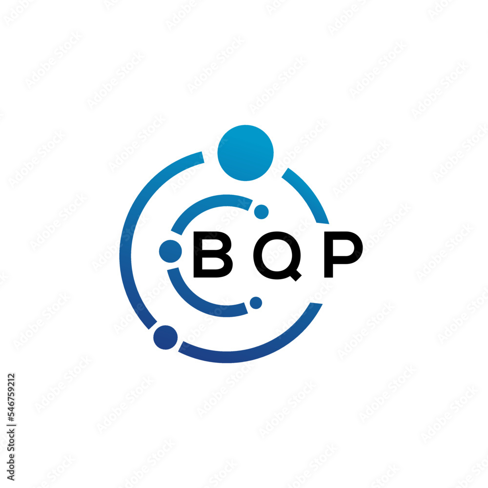 BQP letter logo design on white background. BQP creative initials letter logo concept. BQP letter design. BQP letter logo design on white background. BQP creative initials letter logo concept. BQP letter design.