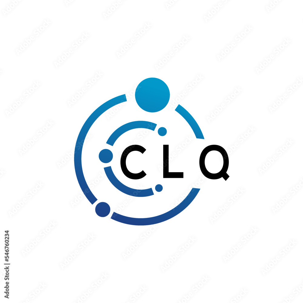 CLQ letter logo design on white background. CLQ creative initials letter logo concept. CLQ letter design. CLQ letter logo design on white background. CLQ creative initials letter logo concept. CLQ letter design.