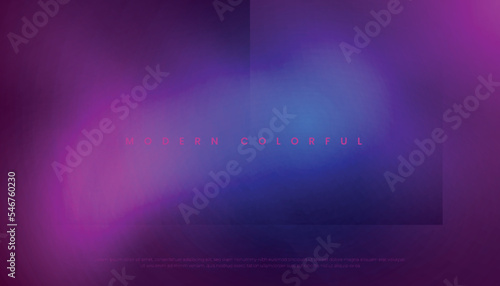 Abstract Vivid Colorful Gradient Blurred Background. Futuristic Vibrant Shape for Poster, Banner, Cover, Wallpaper, Landing Page, Visual Branding, etc. Vector Illustration