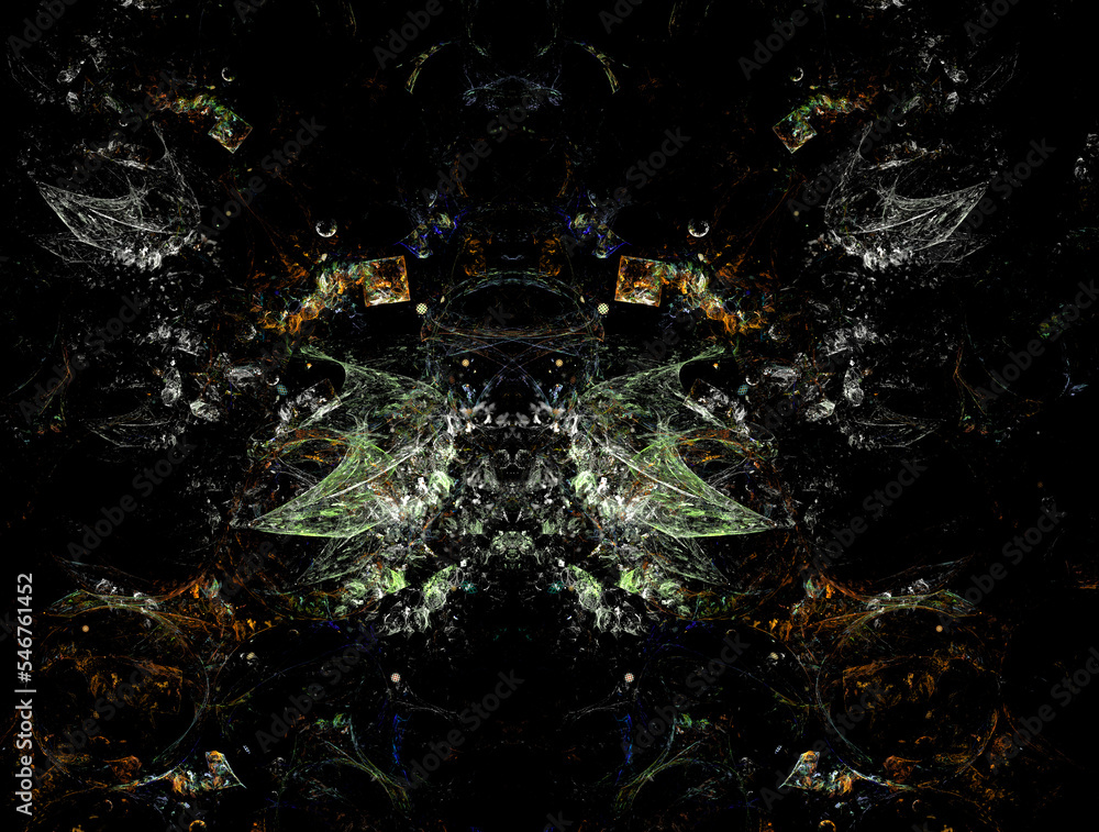 Fototapeta premium Imaginatory fractal abstract background Image