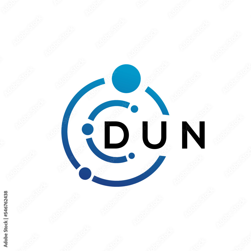 DUN letter logo design on white background. DUN creative initials letter logo concept. DUN letter design. DUN letter logo design on white background. DUN creative initials letter logo concept. DUN letter design.