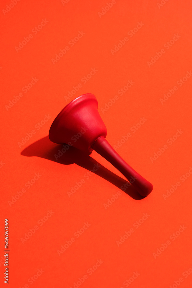 A red bell A red bell