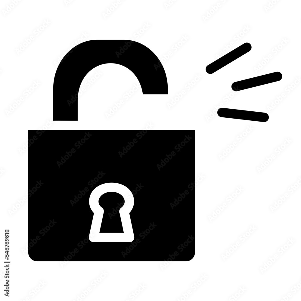 padlock glyph icon padlock glyph icon