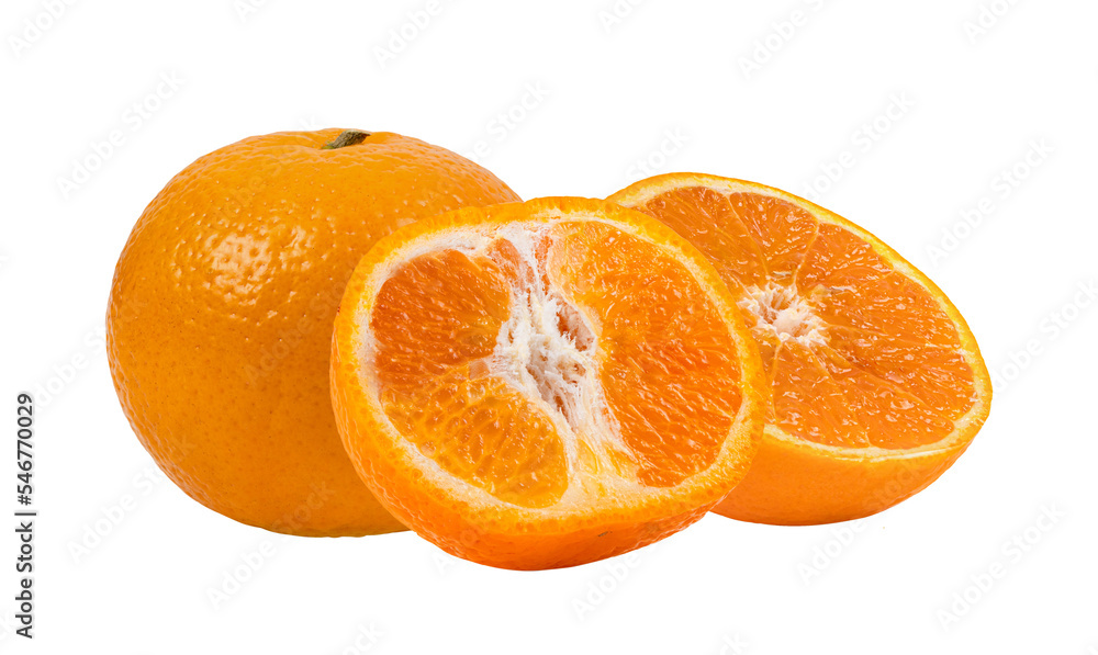 Tangerine or clementine on transparent png Tangerine or clementine on transparent png
