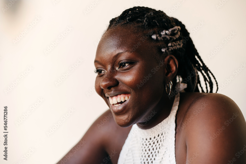 African woman portrait African woman portrait