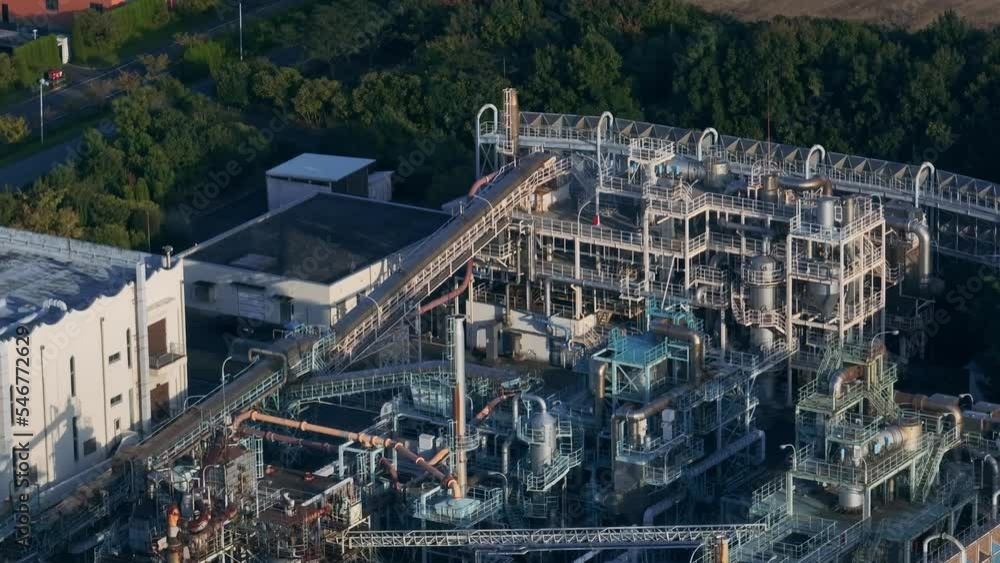 産業施設の空撮 産業施設の空撮