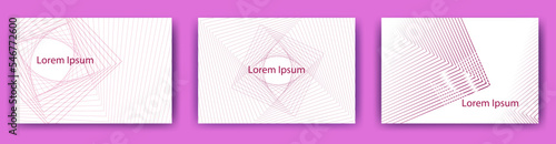 ビジネス背景　名刺デザインのライングラデーションベクターイラストカード/Postcard/はがきテンプレート/DM/ポストカード/テンプレートカードセット