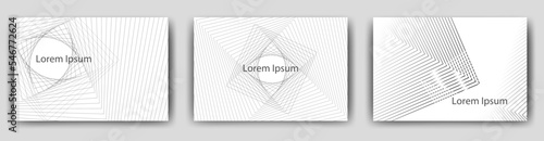 ビジネス背景　名刺デザインのライングラデーションベクターイラストカード/Postcard/はがきテンプレート/DM/ポストカード/テンプレートカードセット