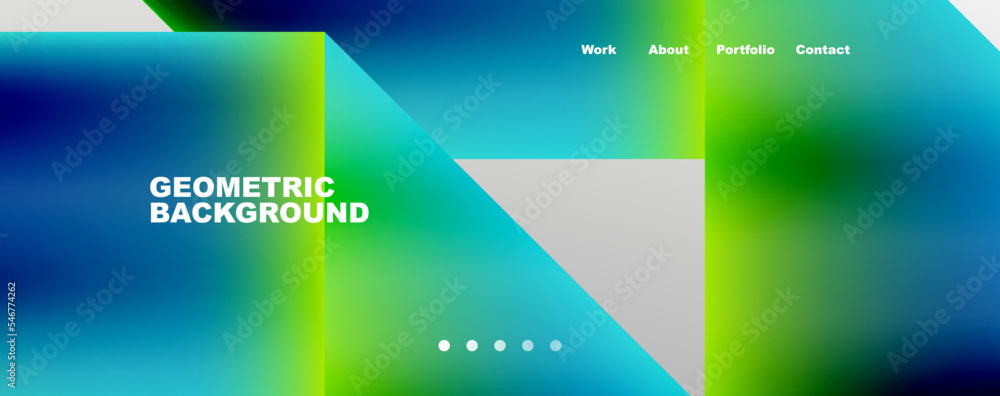 Naklejka premium Dynamic lines, triangles, rectangles geometric abstract background. Vector Illustration For Wallpaper, Banner, Background, Card, Book Illustration, landing page