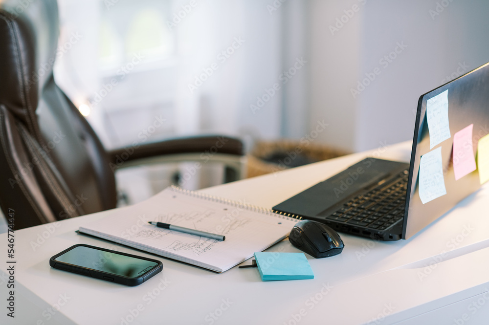 details of a home office Stock Photo Adobe Stock