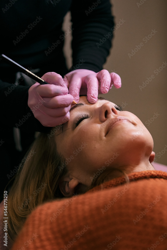 Drawing Eyebrow Shape For Microblading Drawing Eyebrow Shape For Microblading