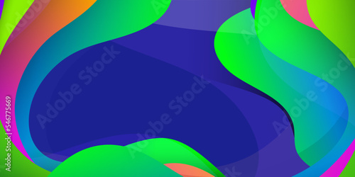 abstract green blue purple background with lines for ads, banner.