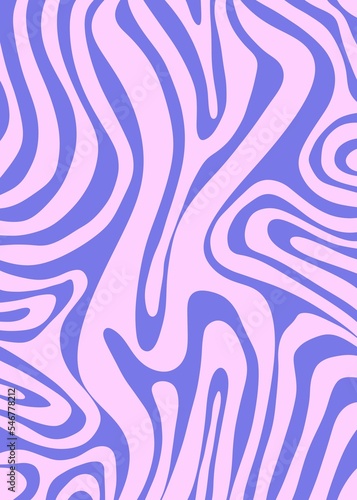 Swirl Retro Abstract Background 
