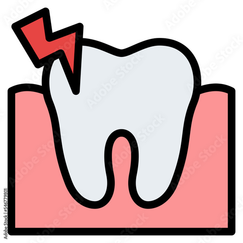 toothache dental teeth dentistry icon