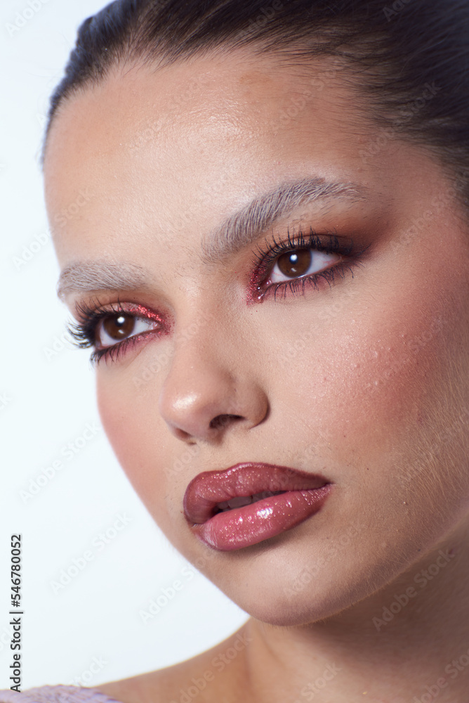 Woman With creative Make Up Woman With creative Make Up