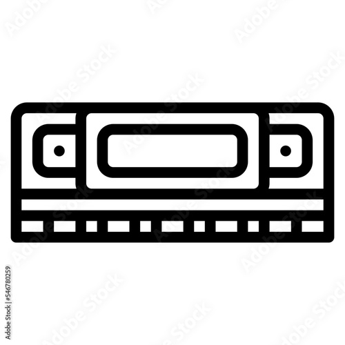 harmonica instrument musical music icon
