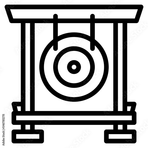 gong instrument musical music icon
