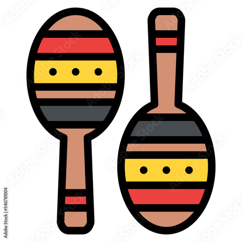 maracas instrument musical music icon