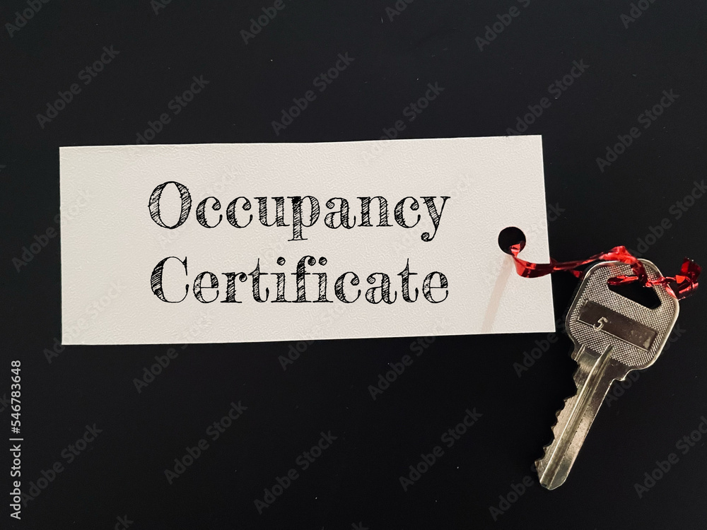 Poster key to success - occupancy certificate – Wall Art | UkPosters